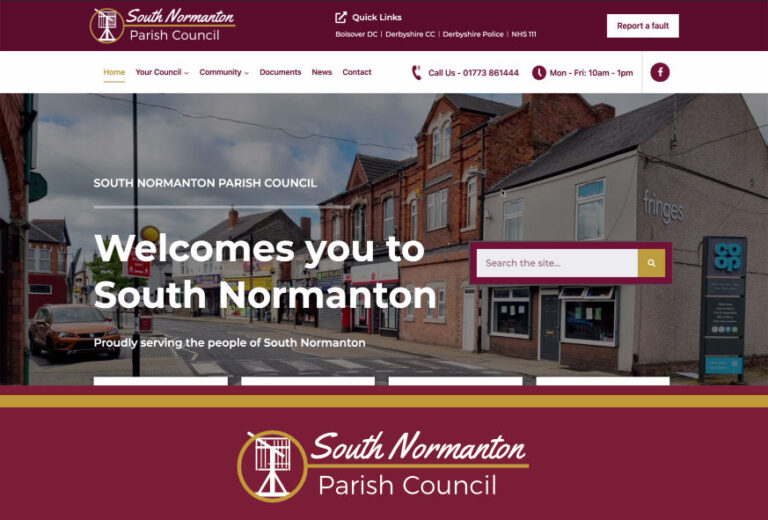 New Website Launch | South Normanton Parish Council