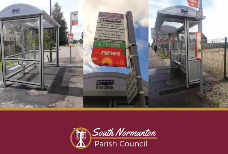 New Bus Shelters Carter Lane East | SNPC