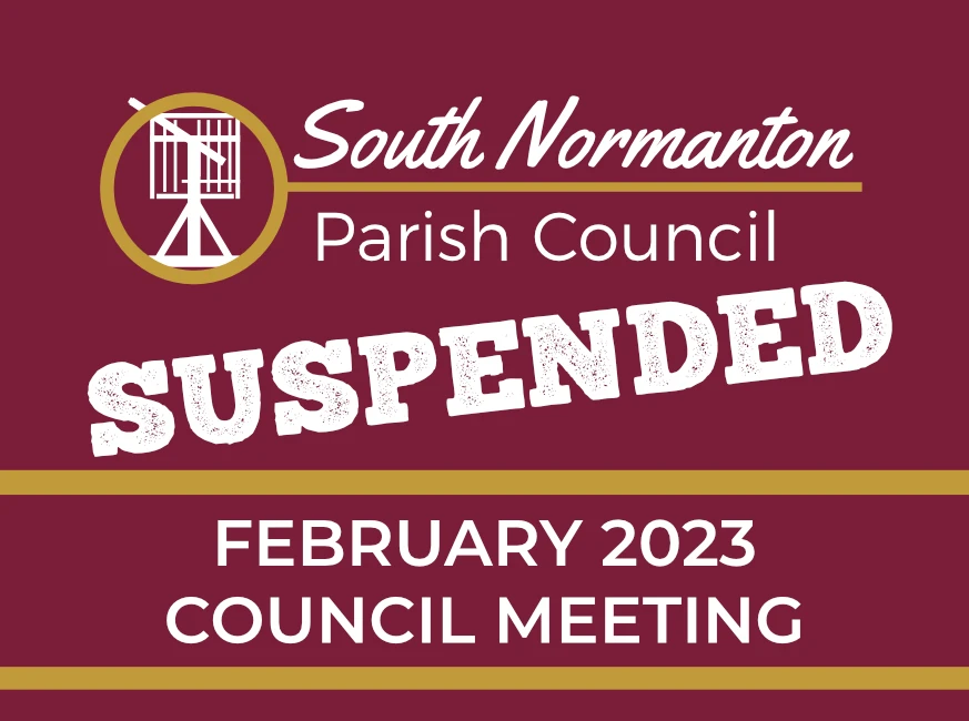 Parish Council Meeting Suspended February 2023 | SNPC