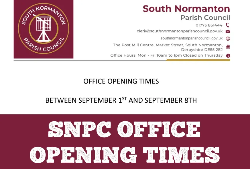 SNPC Office Opening Hours September 2023 | SNPC