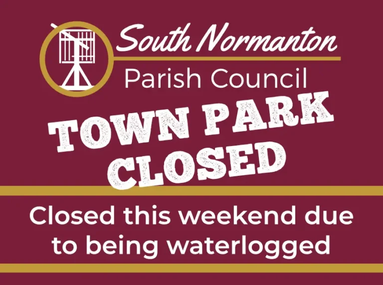 Waterlogged Town Park Closed | SNPC