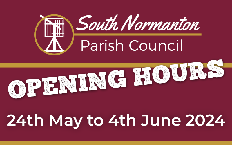 Office opening hours Friday 24th May – Tuesday 4th June 2024 | SNPC