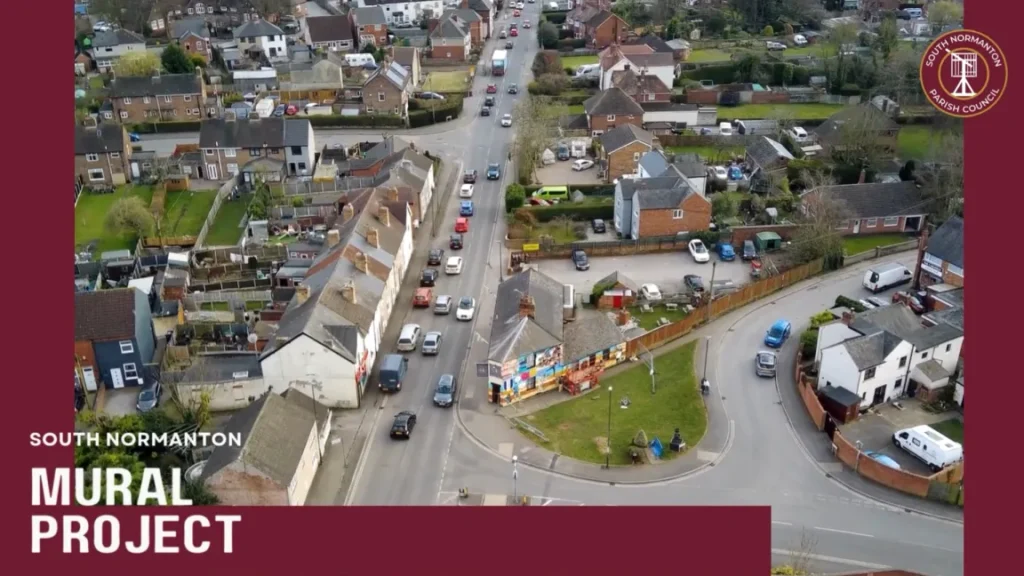 South Normanton Mural Bolsover TV | SNPC
