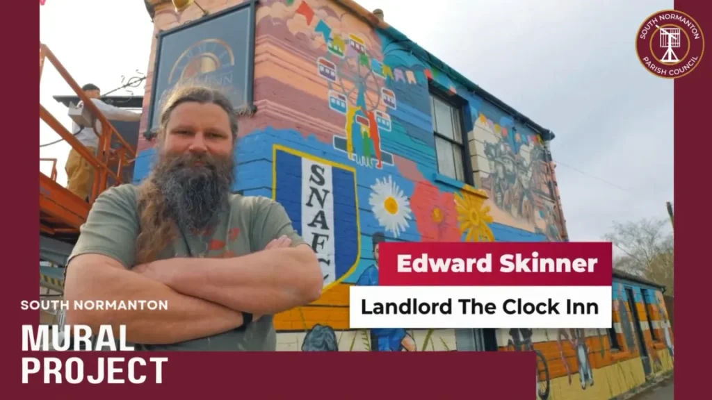 South Normanton Mural Bolsover TV | SNPC