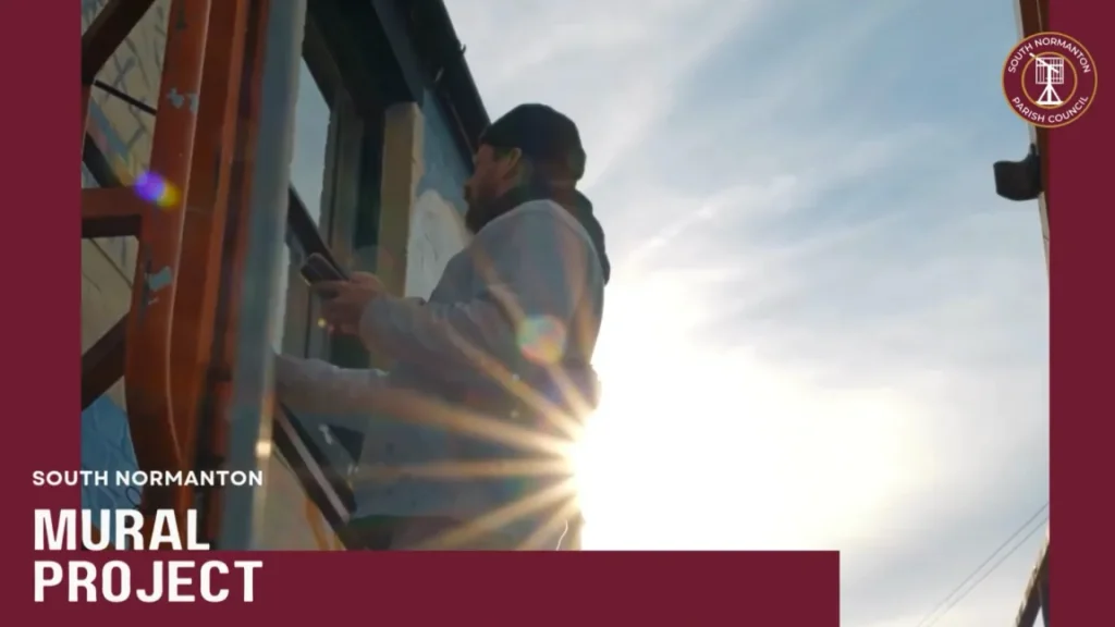 South Normanton Mural Bolsover TV | SNPC