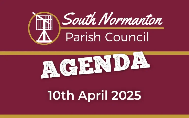 Agenda – Meeting of the Parish Council 10th April 2025